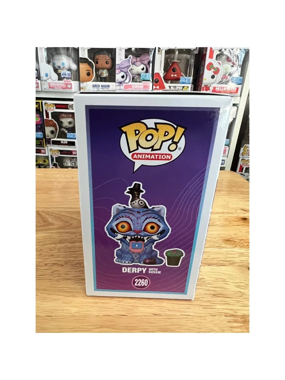 NEW IN HAND AUTHENTIC GLOW Derpy w/ Sussie K-Pop Demon Hunters Funko Pop #2260